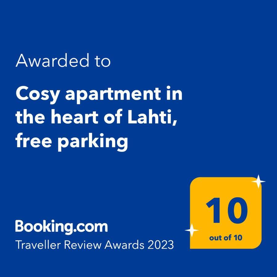 Cosy Apartment In The Heart Of Lahti, Free Parking Bagian luar foto